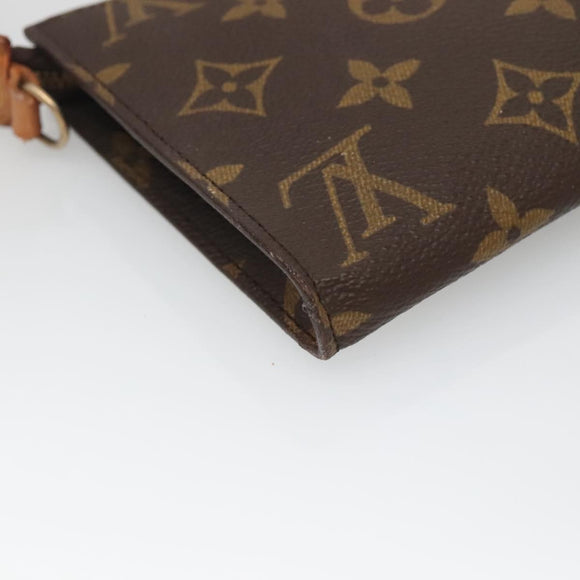 LOUIS VUITTON Monogram Bucket GM Accessory Pouch Vintage LV Auth 140056