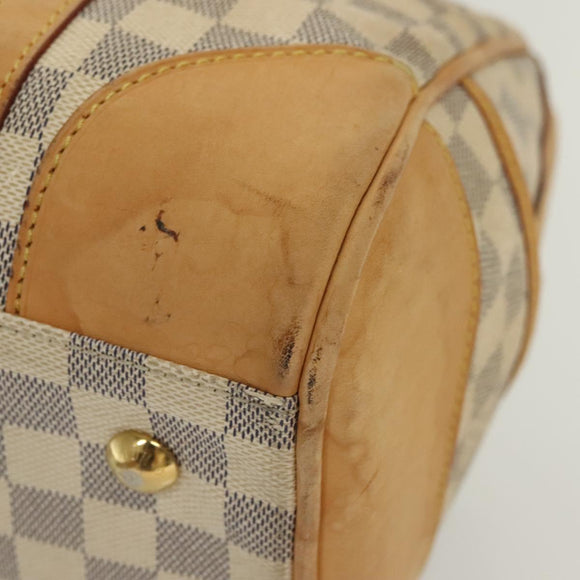 LOUIS VUITTON Damier Azur Berkeley Hand Bag N52001 LV Auth 140060
