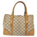 LOUIS VUITTON Damier Azur Berkeley Hand Bag N52001 LV Auth 140060-2