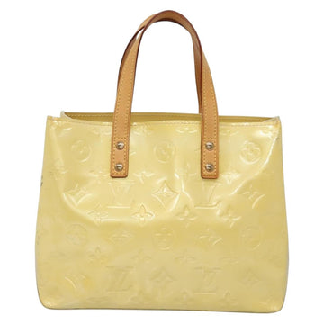 LOUIS VUITTON Monogram Vernis Reade PM Hand Bag Perle M91336 LV Auth 140064 - 0