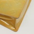 LOUIS VUITTON Monogram Vernis Spring Street Hand Bag Gris M91029 LV Auth 140066-16