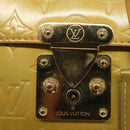 LOUIS VUITTON Monogram Vernis Spring Street Hand Bag Gris M91029 LV Auth 140066-18