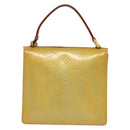 LOUIS VUITTON Monogram Vernis Spring Street Hand Bag Gris M91029 LV Auth 140066-2