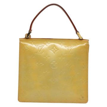 LOUIS VUITTON Monogram Vernis Spring Street Hand Bag Gris M91029 LV Auth 140066 - 0