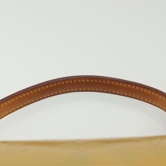 LOUIS VUITTON Monogram Vernis Spring Street Hand Bag Gris M91029 LV Auth 140066