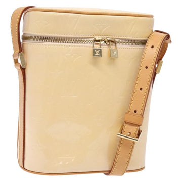 LOUIS VUITTON Vernis Sullivan Vertical Bag Marshmallow Pink M91298 Auth 140067