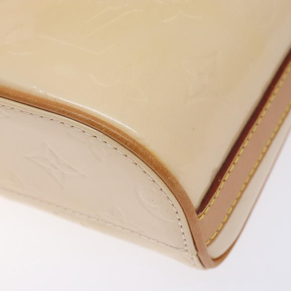 LOUIS VUITTON Vernis Sullivan Vertical Bag Marshmallow Pink M91298 Auth 140067