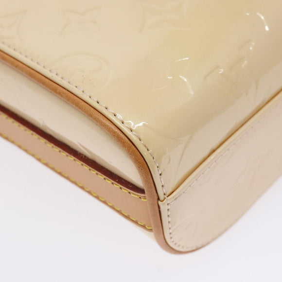 LOUIS VUITTON Vernis Sullivan Vertical Bag Marshmallow Pink M91298 Auth 140067