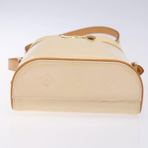 LOUIS VUITTON Vernis Sullivan Vertical Bag Marshmallow Pink M91298 Auth 140067