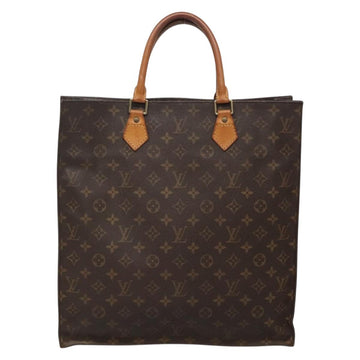 LOUIS VUITTON Monogram Sac Plat Hand Bag M51140 LV Auth 140069 - 0