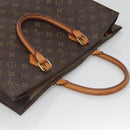 LOUIS VUITTON Monogram Sac Plat Hand Bag M51140 LV Auth 140069-6