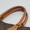 LOUIS VUITTON Monogram Sac Plat Hand Bag M51140 LV Auth 140069-8