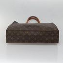 LOUIS VUITTON Monogram Sac Plat Hand Bag M51140 LV Auth 140069-9