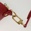 LOUIS VUITTON Epi Danura PM Hand Bag 2way Red M5891E LV Auth 140071-16