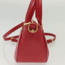 LOUIS VUITTON Epi Danura PM Hand Bag 2way Red M5891E LV Auth 140071-4