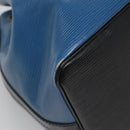 LOUIS VUITTON Epi Petit Noe Shoulder Bag Bicolor Black Blue M44152 Auth 140073-11