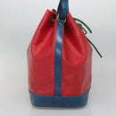 LOUIS VUITTON Epi Toriko color Noe Bag Red Blue Green M44084 LV Auth 140074-3