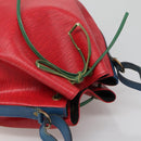 LOUIS VUITTON Epi Toriko color Noe Bag Red Blue Green M44084 LV Auth 140074-6