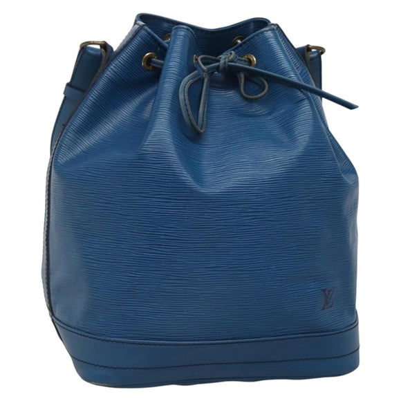 LOUIS VUITTON Epi Noe Shoulder Bag Toledo Blue M44005 LV Auth 140075