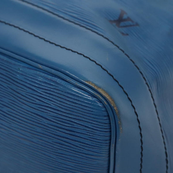 LOUIS VUITTON Epi Noe Shoulder Bag Toledo Blue M44005 LV Auth 140075