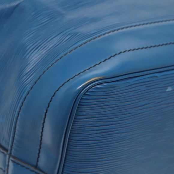 LOUIS VUITTON Epi Noe Shoulder Bag Toledo Blue M44005 LV Auth 140075