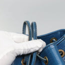 LOUIS VUITTON Epi Noe Shoulder Bag Toledo Blue M44005 LV Auth 140075-10