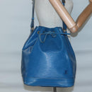 LOUIS VUITTON Epi Noe Shoulder Bag Toledo Blue M44005 LV Auth 140075-21