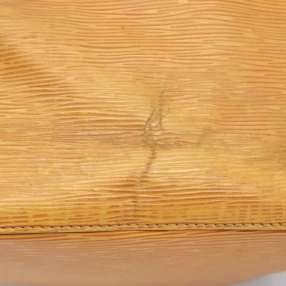 LOUIS VUITTON Epi Petit Noe Shoulder Bag Yellow M44109 LV Auth 140076