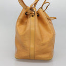 LOUIS VUITTON Epi Petit Noe Shoulder Bag Yellow M44109 LV Auth 140076-4