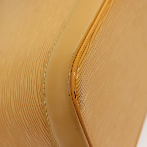 LOUIS VUITTON Epi Alma Hand Bag Yellow M52149 LV Auth 140078