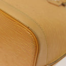 LOUIS VUITTON Epi Alma Hand Bag Yellow M52149 LV Auth 140078-15