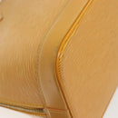 LOUIS VUITTON Epi Alma Hand Bag Yellow M52149 LV Auth 140078-16