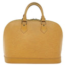 LOUIS VUITTON Epi Alma Hand Bag Yellow M52149 LV Auth 140078-2