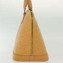 LOUIS VUITTON Epi Alma Hand Bag Yellow M52149 LV Auth 140078-3