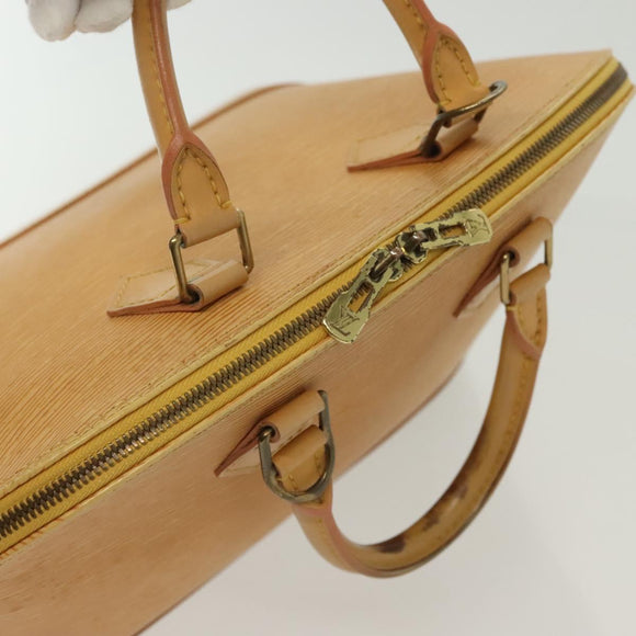 LOUIS VUITTON Epi Alma Hand Bag Yellow M52149 LV Auth 140078