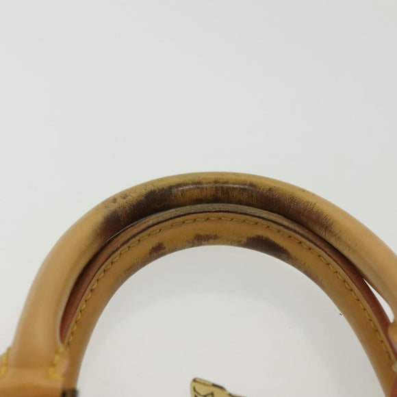 LOUIS VUITTON Epi Alma Hand Bag Yellow M52149 LV Auth 140078