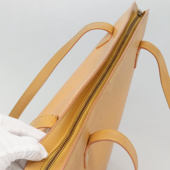 LOUIS VUITTON Epi Saint Jacques Shopping Shoulder Bag Yellow M52269 Auth 140079