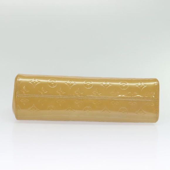 LOUIS VUITTON Monogram Vernis Roxbury Drive Bag 2Way Noisette M91372 Auth 140081