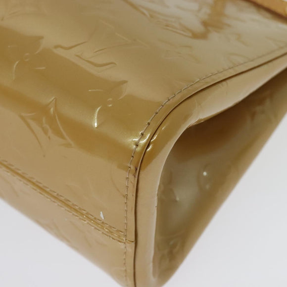 LOUIS VUITTON Monogram Vernis Roxbury Drive Bag 2Way Noisette M91372 Auth 140081