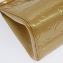 LOUIS VUITTON Monogram Vernis Roxbury Drive Bag 2Way Noisette M91372 Auth 140081-17