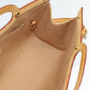 LOUIS VUITTON Monogram Vernis Roxbury Drive Bag 2Way Noisette M91372 Auth 140081-19