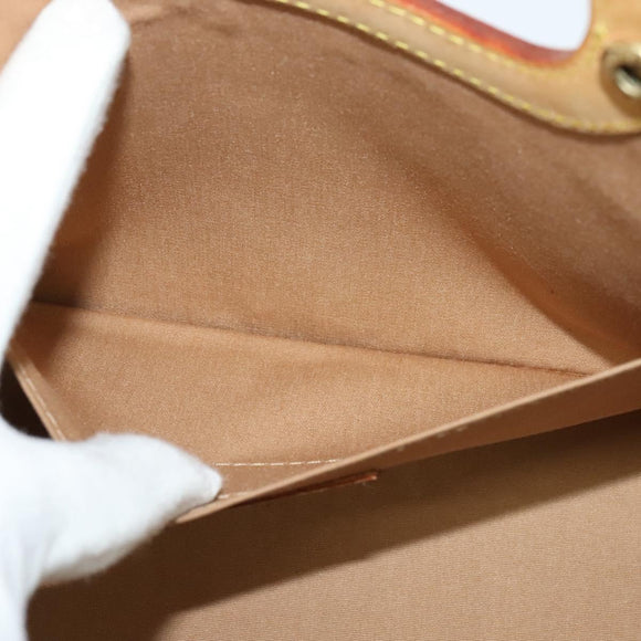 LOUIS VUITTON Monogram Vernis Roxbury Drive Bag 2Way Noisette M91372 Auth 140081