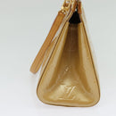 LOUIS VUITTON Monogram Vernis Roxbury Drive Bag 2Way Noisette M91372 Auth 140081-4