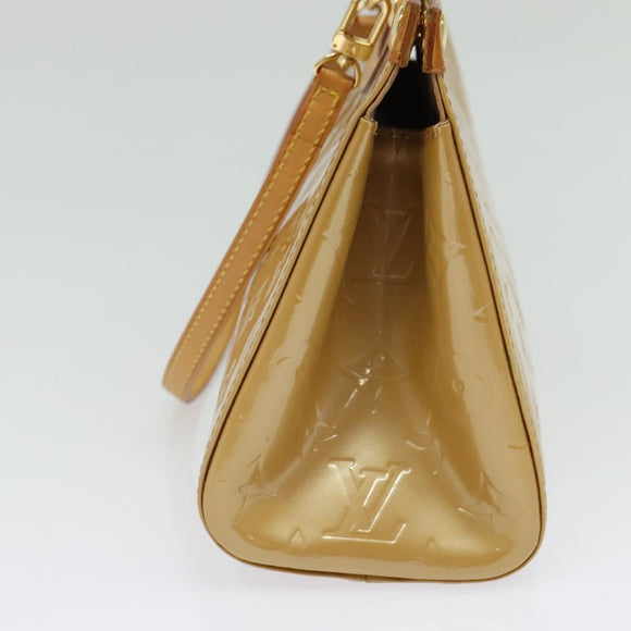 LOUIS VUITTON Monogram Vernis Roxbury Drive Bag 2Way Noisette M91372 Auth 140081