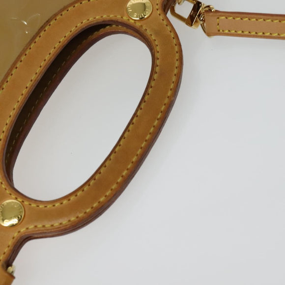 LOUIS VUITTON Monogram Vernis Roxbury Drive Bag 2Way Noisette M91372 Auth 140081