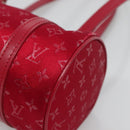 LOUIS VUITTON Monogram Satin Little Papillon Hand Bag Pink M92353 LV Auth 140082-12