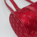 LOUIS VUITTON Monogram Satin Little Papillon Hand Bag Pink M92353 LV Auth 140082-13