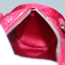 LOUIS VUITTON Monogram Satin Little Papillon Hand Bag Pink M92353 LV Auth 140082-20