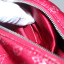 LOUIS VUITTON Monogram Satin Little Papillon Hand Bag Pink M92353 LV Auth 140082-22