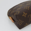 LOUIS VUITTON Monogram Pochette Cosmetic PM Pouch M43998 LV Auth 140084-16